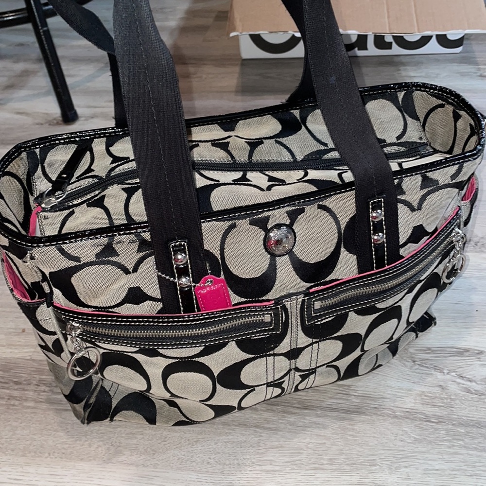 Coach Purse/diaper Bag - Purse | Color: Grey